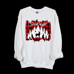 “Silent Night” Christmas Sweatshirt